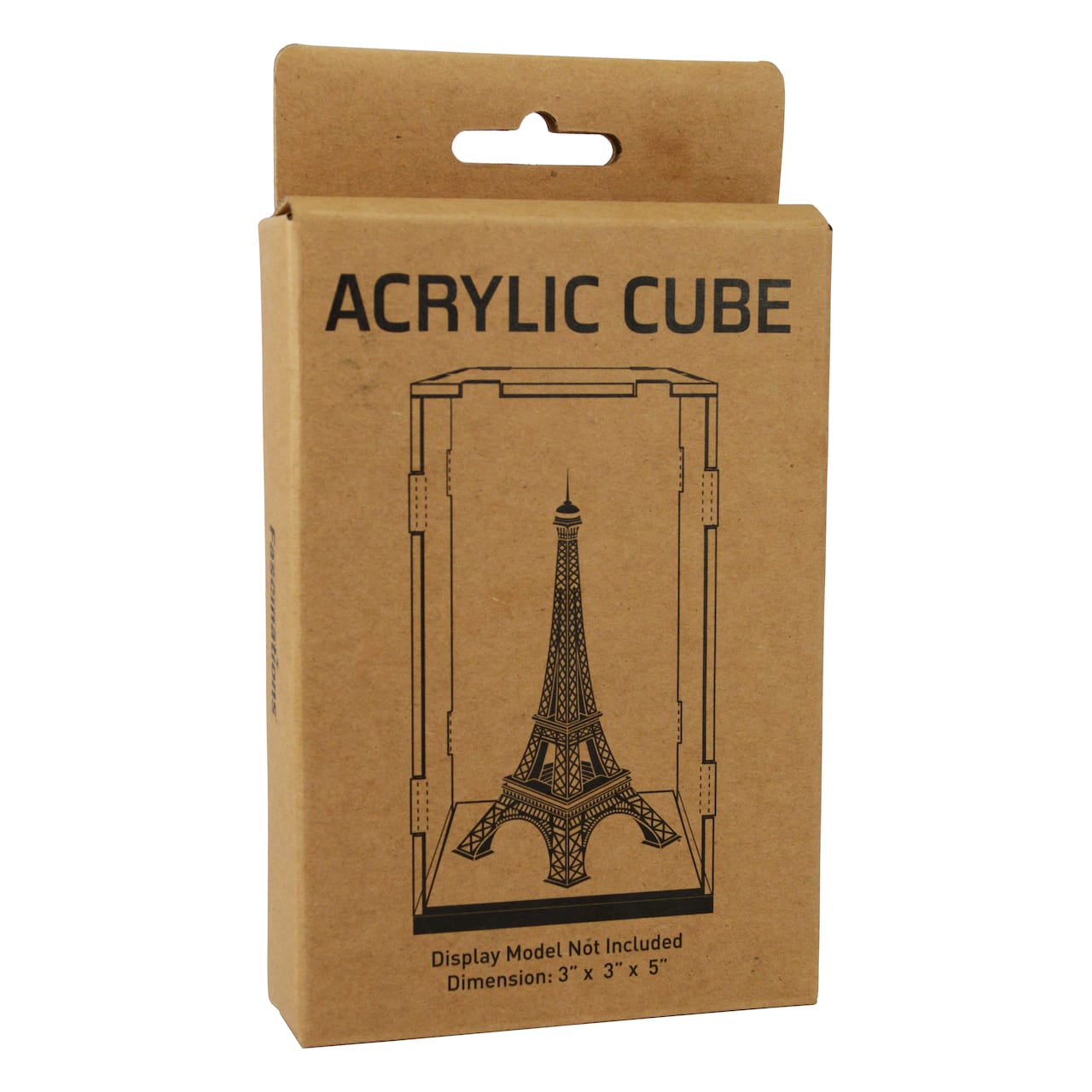 Metal Earth Acrylic Display Cube - 3 x 3 x 5 inches